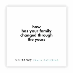 Tabletopics - Family Gathering Edition Card Game