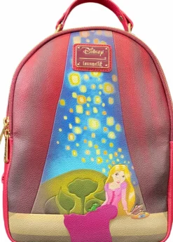 Tangled - Art 11" Faux Leather Mini Backpack