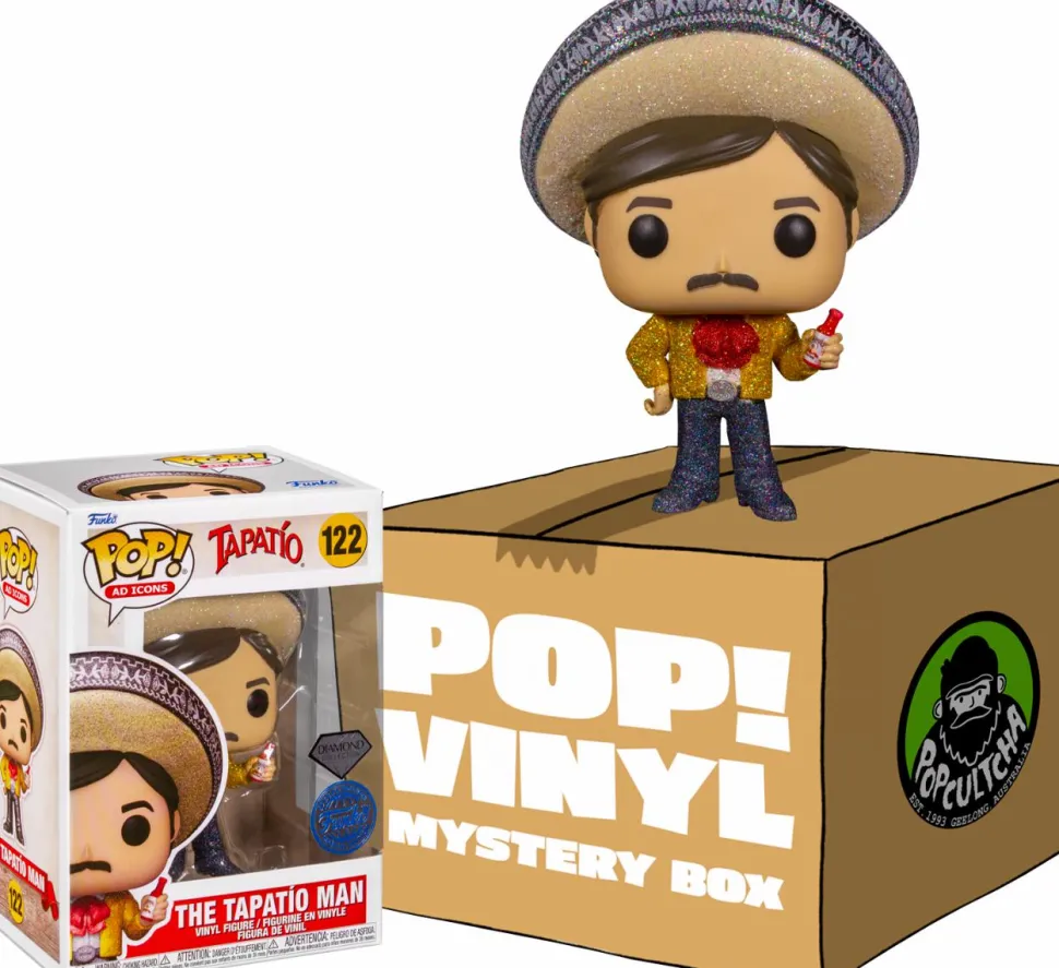 Tapatio - The Tapatio Man Diamond Glitter Mystery Box (Includes Tapatio Man & 3 Mystery Exclusive Pop! Vinyl Figures)