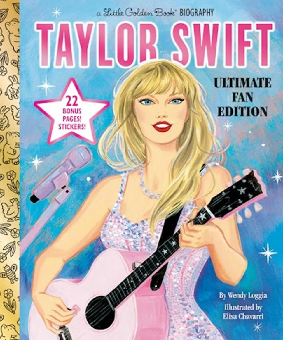 Taylor Swift - A Little Golden Book Biography Ultimate Fan Edition Hardcover Book