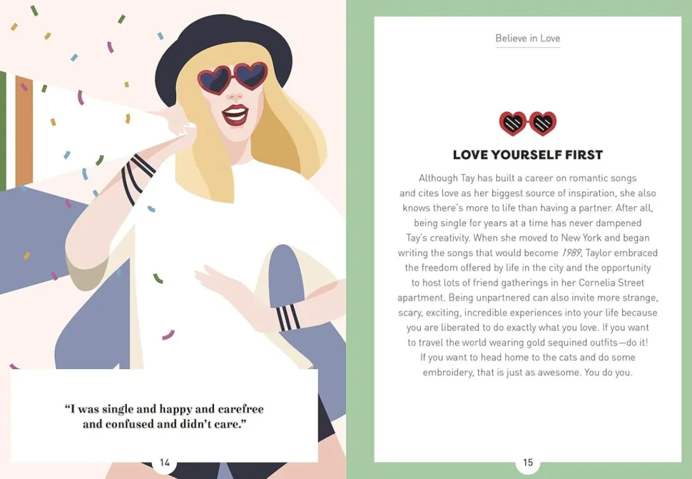 Taylor Swift - Be More Taylor: Fearless Advice on Following Your Dreams and Finding Your Voice Hardcover Book