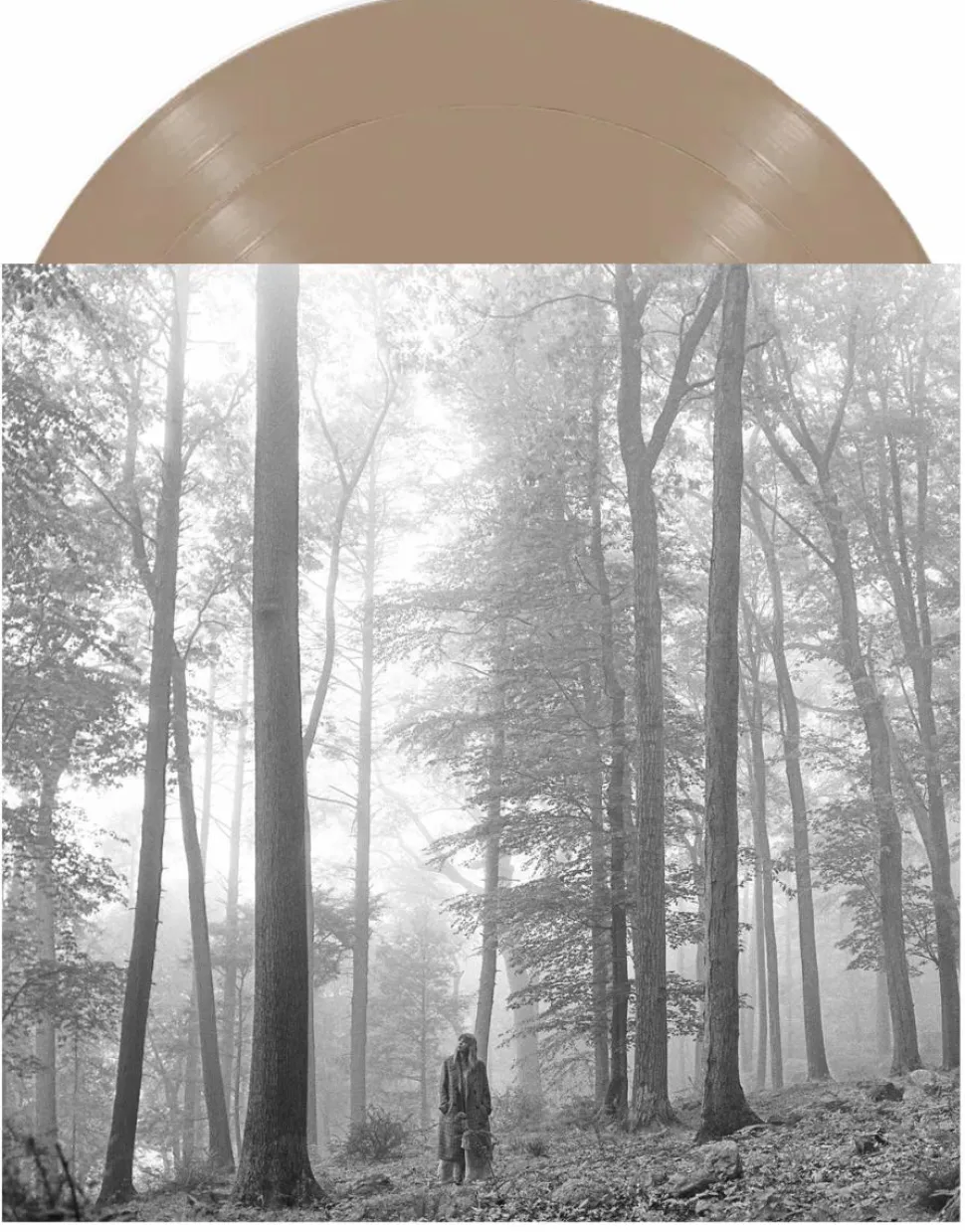 Taylor Swift - Folklore (In The Trees Edition) 2xLP Vinyl Record (Beige Coloured Vinyl)