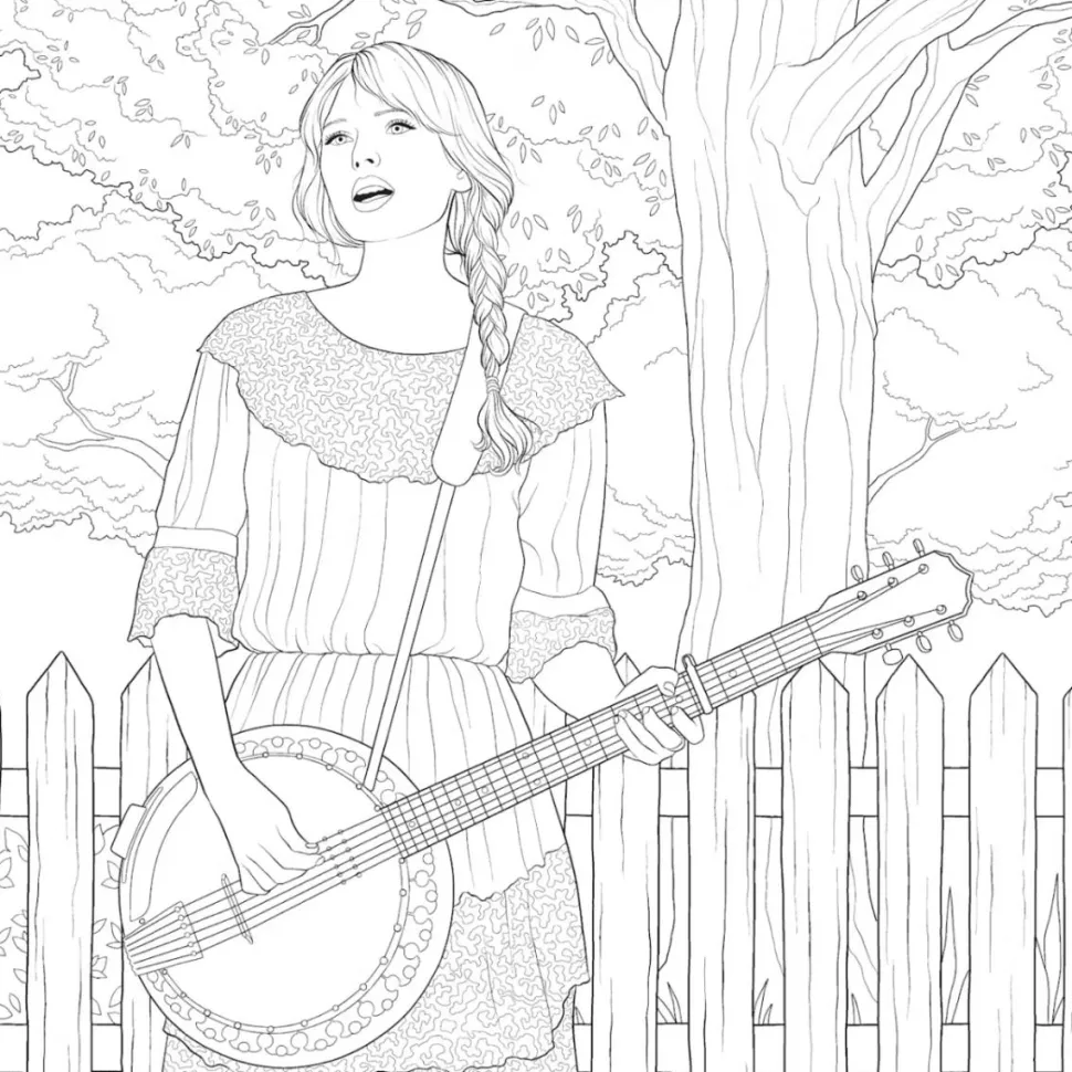 Taylor Swift - The Eras of Taylor Swift: An Unofficial Colouring & Creativity Book Paperback Book