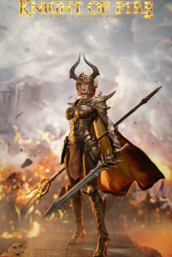 TBLeague - Knight of Fire Golden Version 1/6th Scale Action Figure