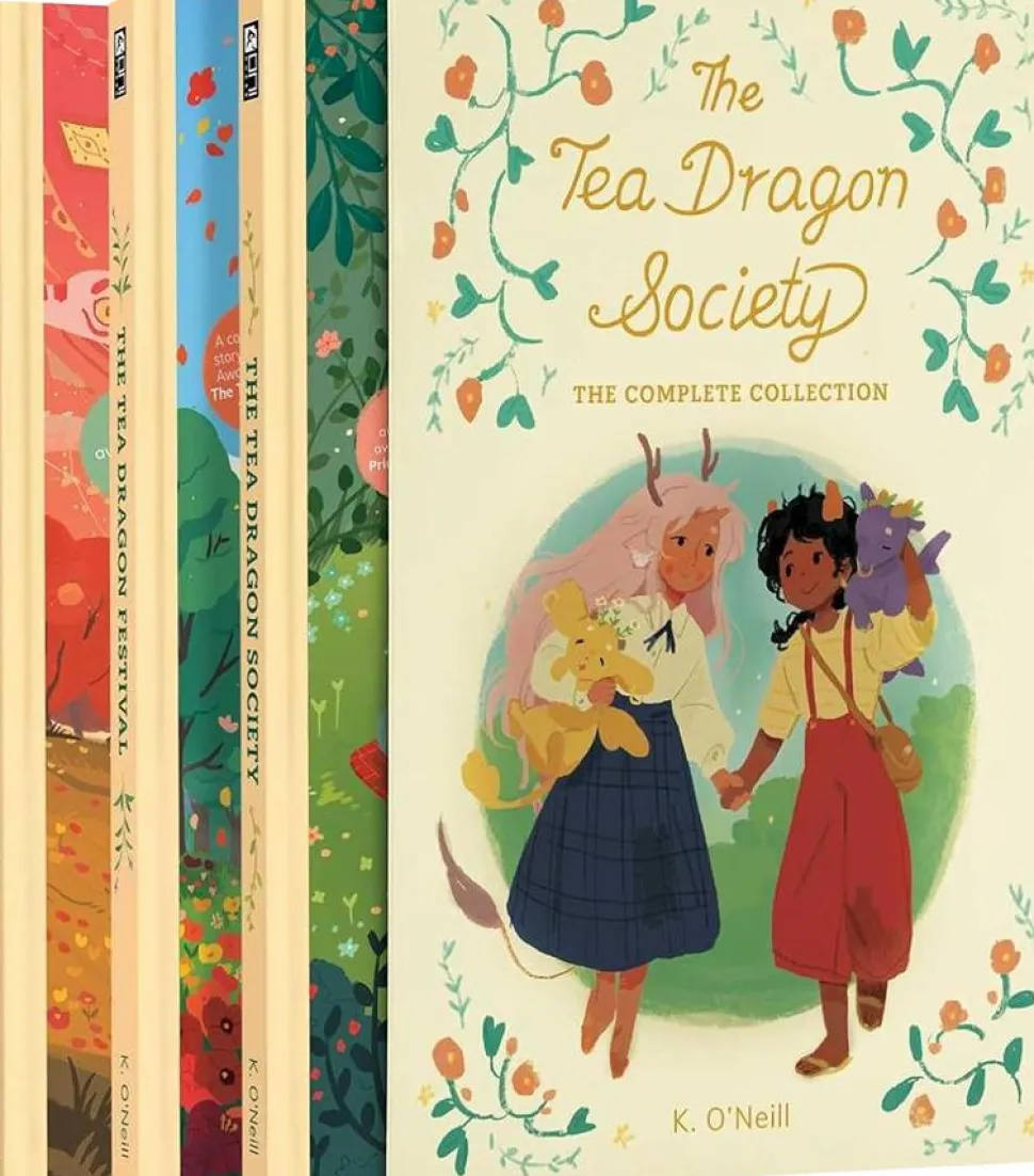 Tea Dragon Society - The Complete Collection Paperback Book Slipcase Box Set