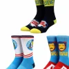 Ted Lasso - Icons Crew Socks 3-Pack (One Size Fits Most)