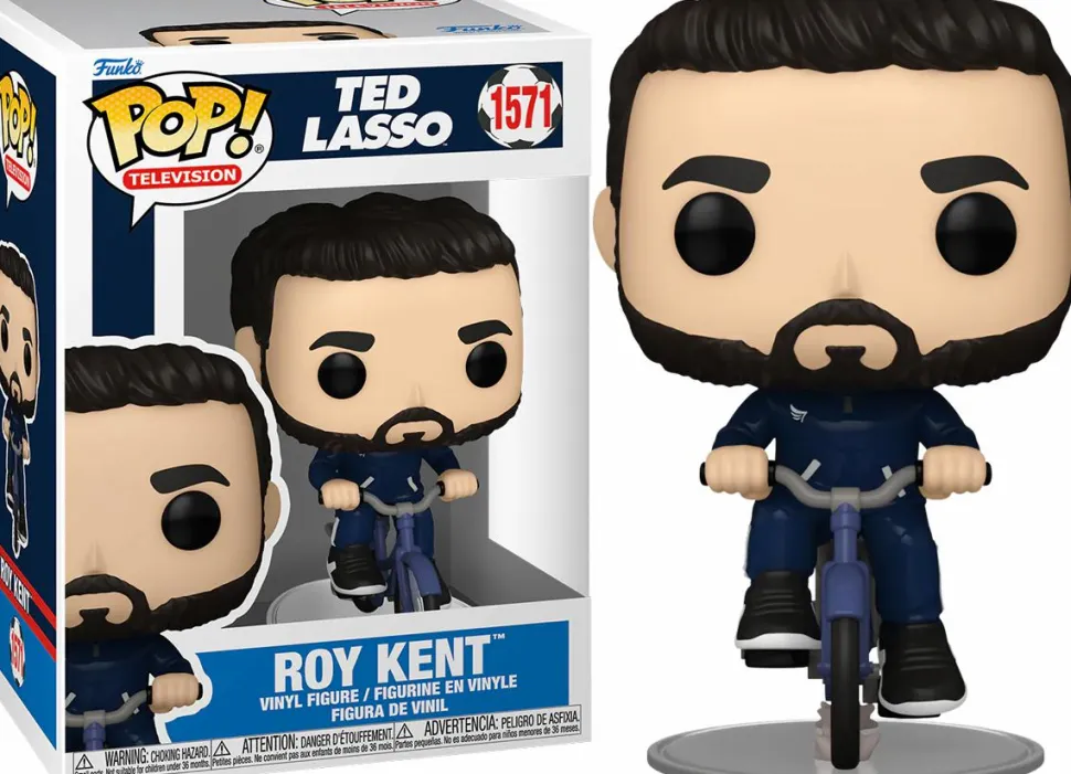 Ted Lasso - Roy Kent on Bike Pop! Vinyl Figure