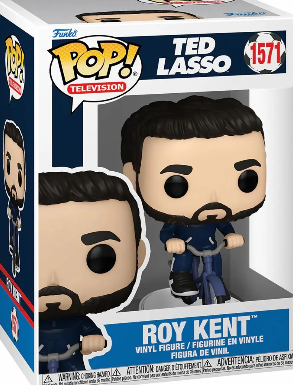 Ted Lasso - Roy Kent on Bike Pop! Vinyl Figure