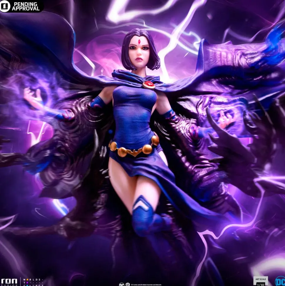 Teen Titans - Raven Deluxe 1/10th Scale Statue