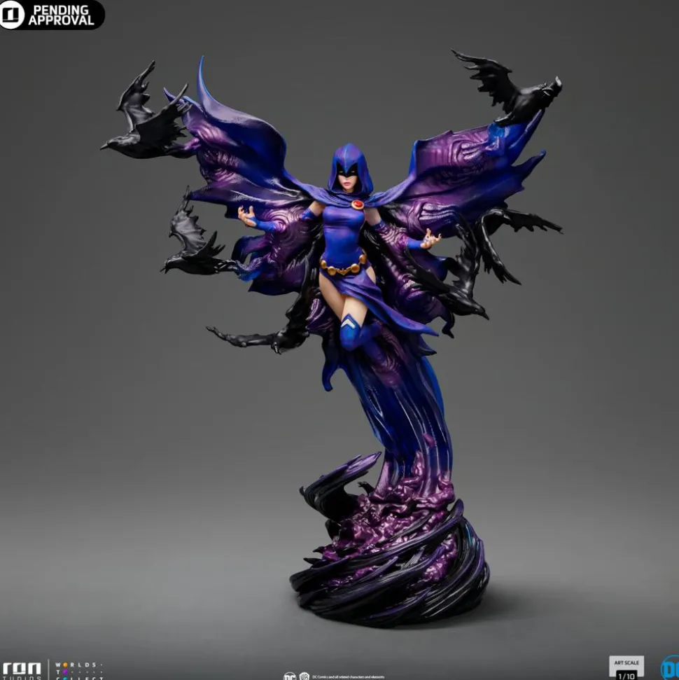Teen Titans - Raven Deluxe 1/10th Scale Statue