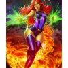 Teen Titans - Starfire Fine Art Print by Derrick Chew