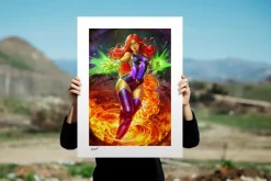 Teen Titans - Starfire Fine Art Print by Derrick Chew