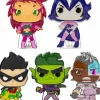 Teen Titans Go! - 4" Pop! Enamel Pin Bundle (Set of 5)