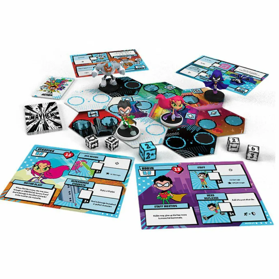 Teen Titans Go! - Mayhem Board Game