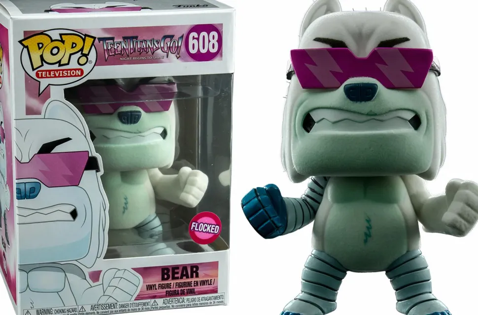 Teen Titans Go!: The Night Begins to Shine - Cee Lo Bear Flocked Pop! Vinyl Figure