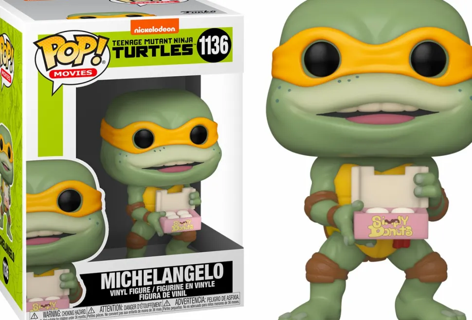 Teenage Mutant Ninja Turtles II: The Secret of the Ooze - Michelangelo Pop! Vinyl Figure