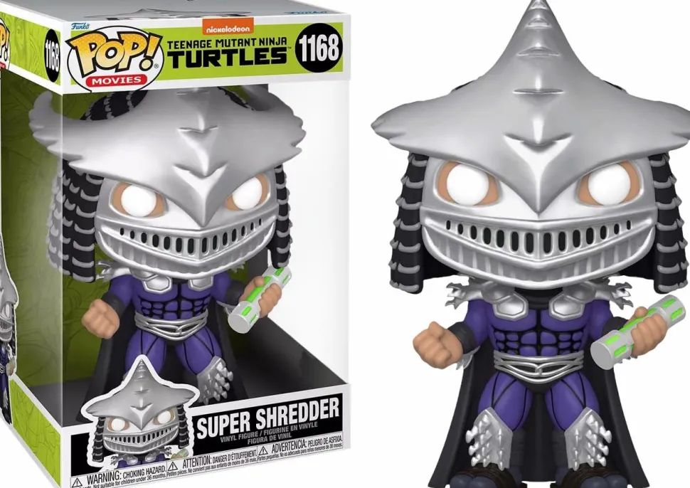 Teenage Mutant Ninja Turtles II: The Secret of the Ooze - Super Shredder Jumbo 10" Pop! Vinyl Figure