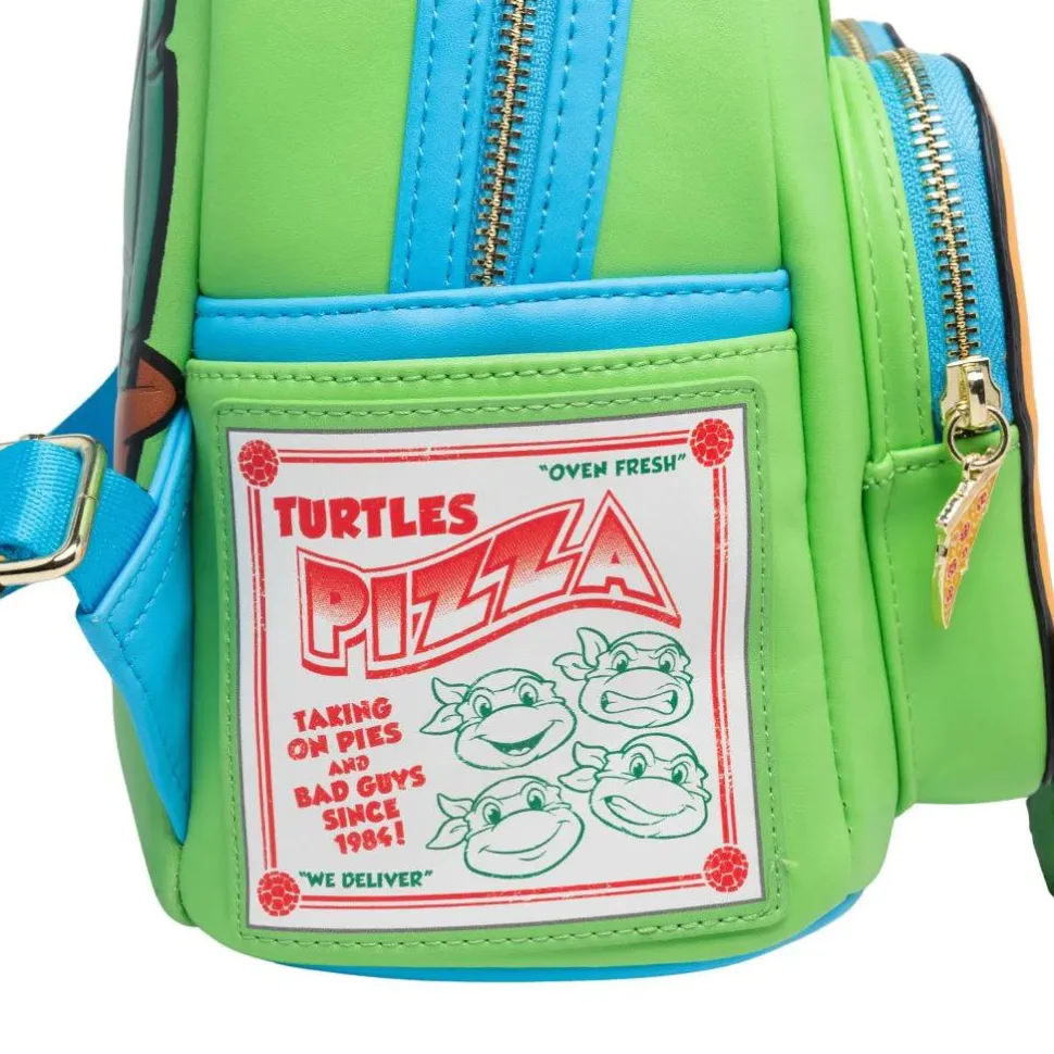 Teenage Mutant Ninja Turtles - Leonardo Cosplay 10" Faux Leather Mini Backpack