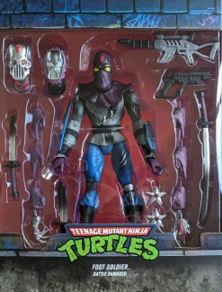 Teenage Mutant Ninja Turtles (1987) - Foot Soldier (Battle Damaged) Ultimates! 7" Scale Action Figure (Wave 11)