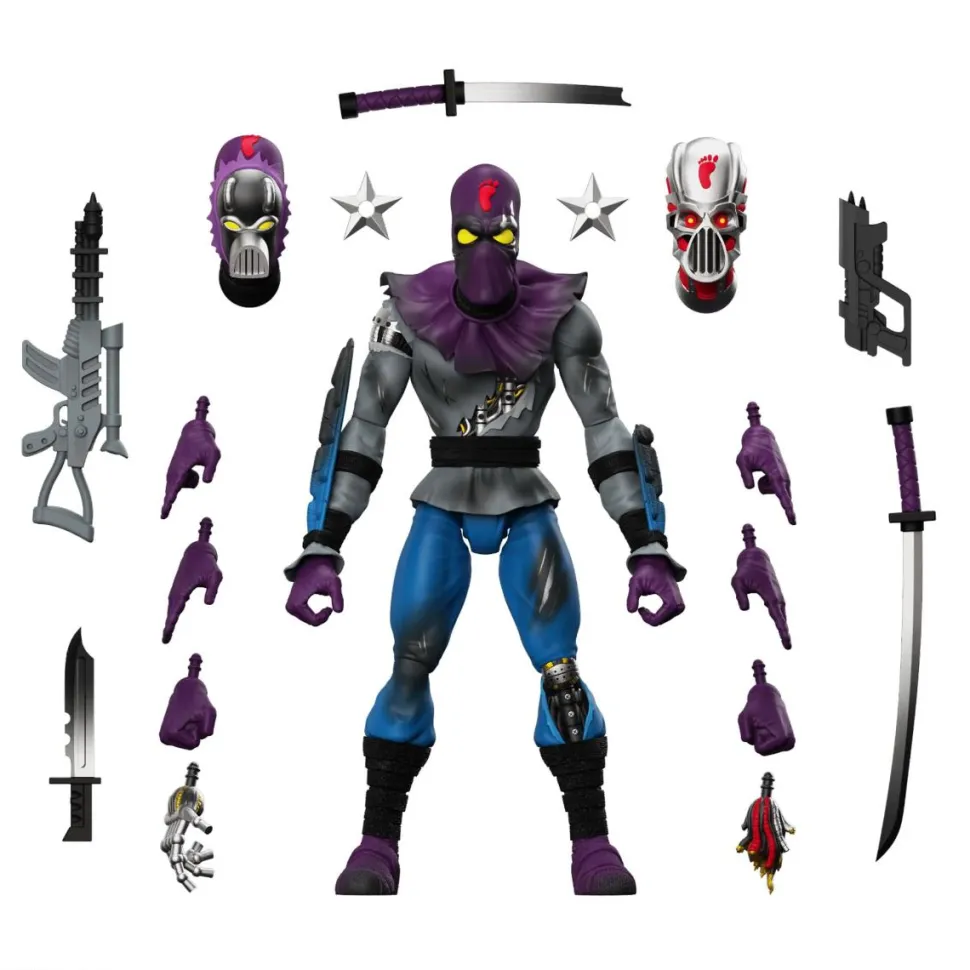 Teenage Mutant Ninja Turtles (1987) - Foot Soldier (Battle Damaged) Ultimates! 7" Scale Action Figure (Wave 11)