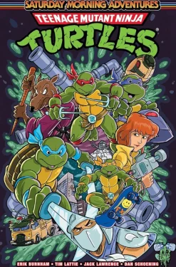 Teenage Mutant Ninja Turtles - Saturday Morning Adventures Volume 02 Trade Paperback Book