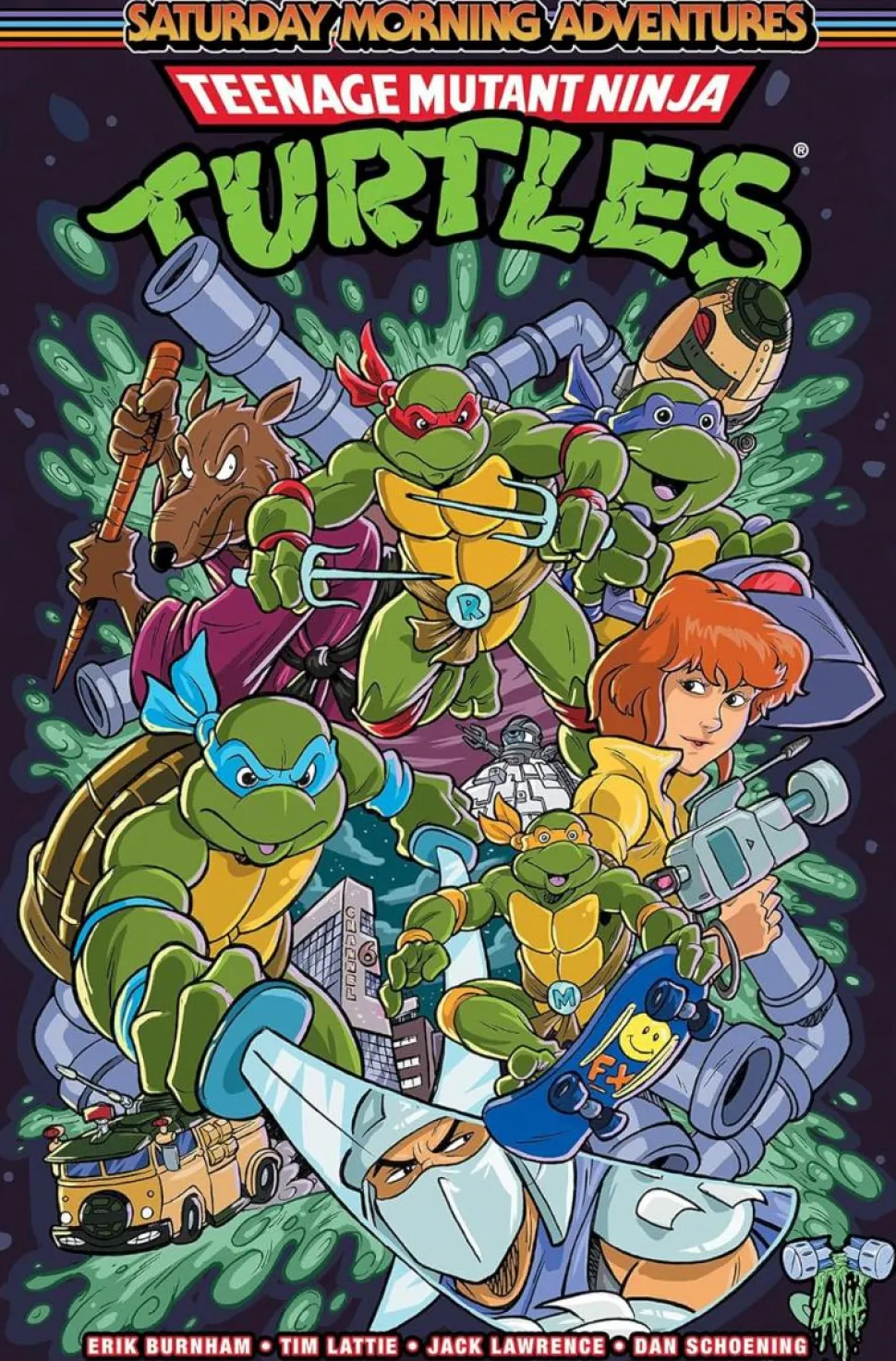 Teenage Mutant Ninja Turtles - Saturday Morning Adventures Volume 02 Trade Paperback Book
