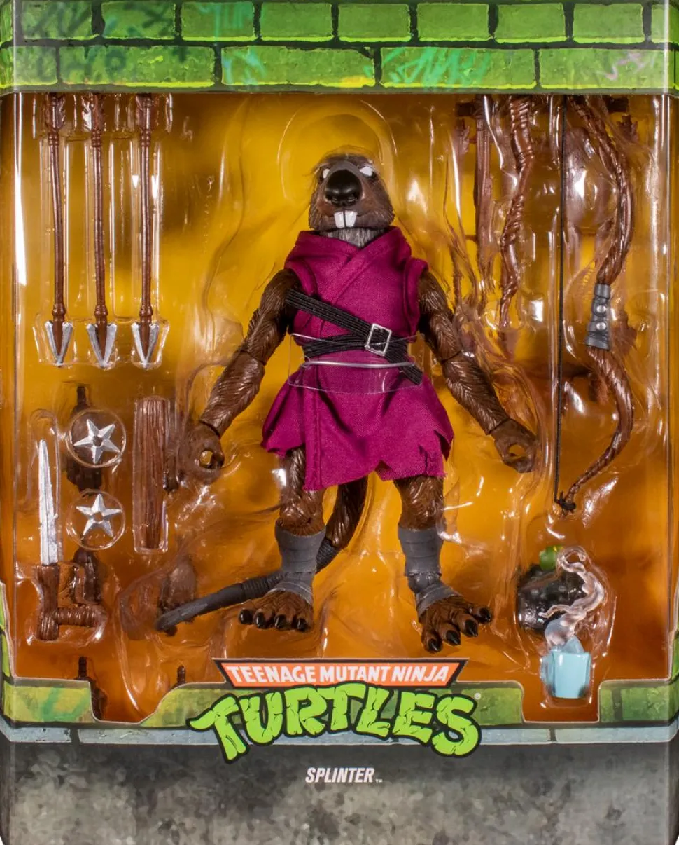 Teenage Mutant Ninja Turtles (1987) - Wave 1 Ultimates! 7” Action Figure Assortment (Set of 4)
