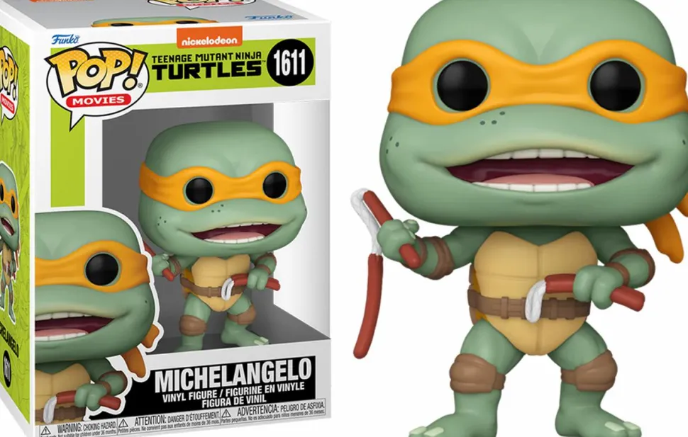 Teenage Mutant Ninja Turtles - Michelangelo with Sausage Nunchucks Pop! Vinyl Figure