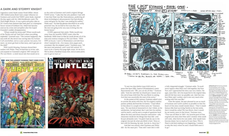 Teenage Mutant Ninja Turtles - The Ultimate Visual History: Revised and Expanded Edition Hardcover Book