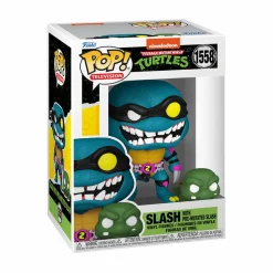 Teenage Mutant Ninja Turtles - Slash with Pre-Mutated Slash Pop! Vinyl Figure