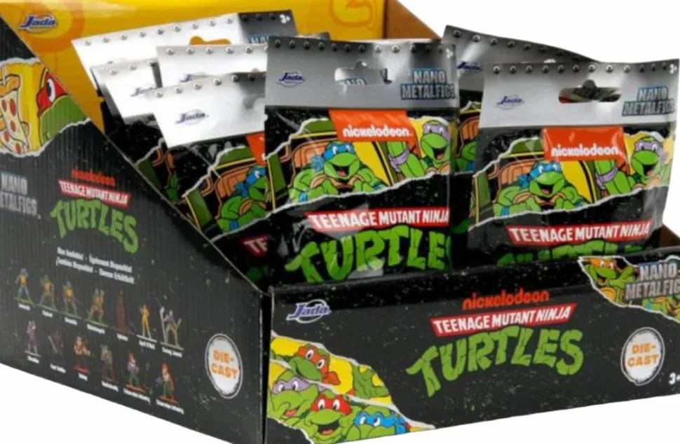 Teenage Mutant Ninja Turtles (1987) - Nano Metalfigs Die-Cast Mystery Figure Blind Bag (Display of 24)