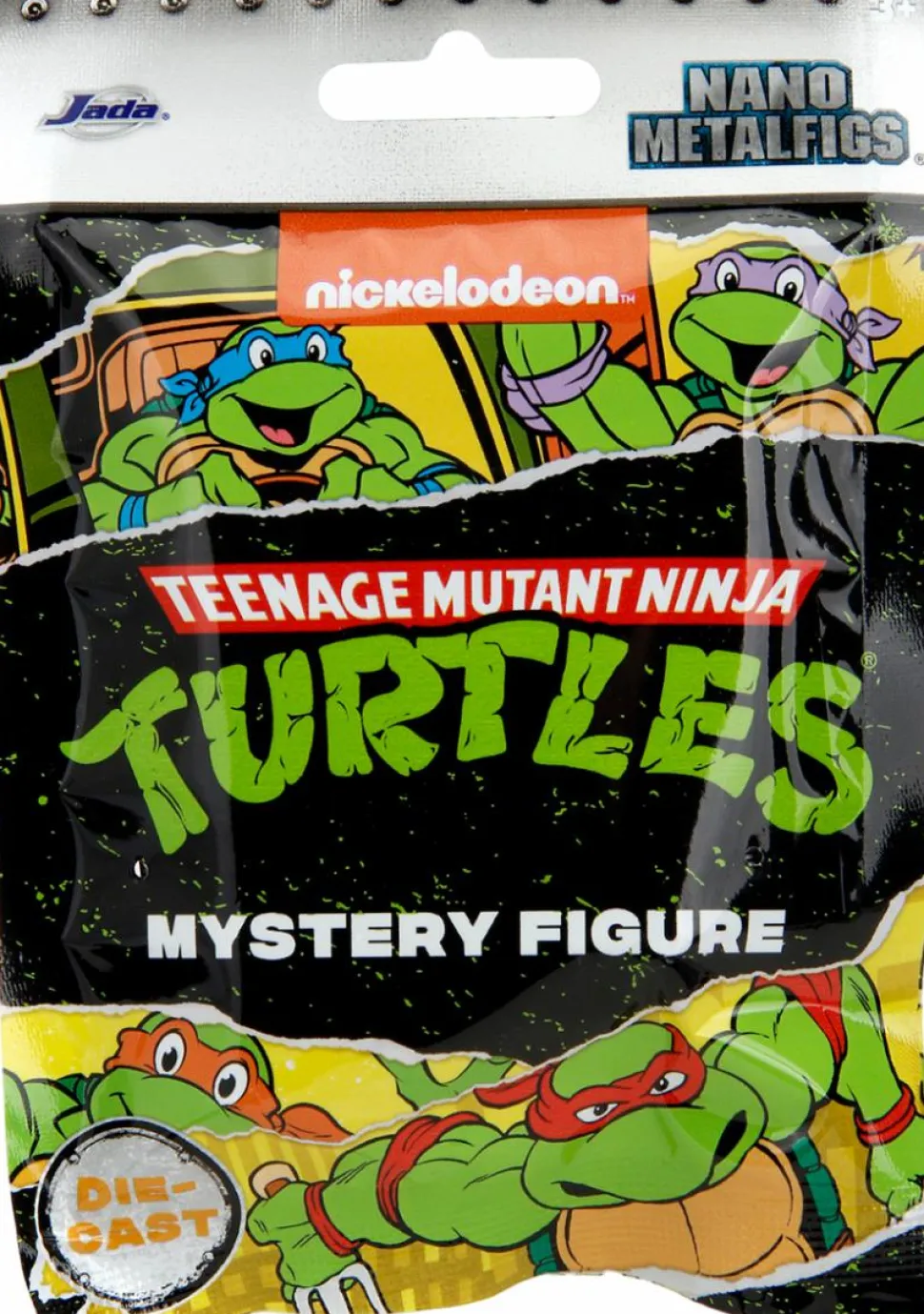 Teenage Mutant Ninja Turtles (1987) - Nano Metalfigs Die-Cast Mystery Figure Blind Bag (Display of 24)