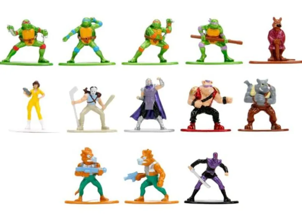 Teenage Mutant Ninja Turtles (1987) - Nano Metalfigs Die-Cast Mystery Figure Blind Bag (Display of 24)