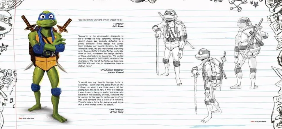 Teenage Mutant Ninja Turtles: Mutant Mayhem (2023) - The Art of Teenage Mutant Ninja Turtles: Mutant Mayhem Hardcover Book
