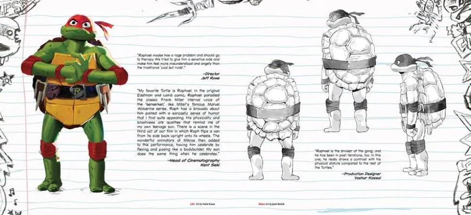 Teenage Mutant Ninja Turtles: Mutant Mayhem (2023) - The Art of Teenage Mutant Ninja Turtles: Mutant Mayhem Hardcover Book