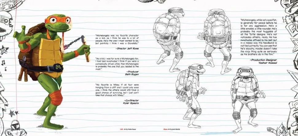 Teenage Mutant Ninja Turtles: Mutant Mayhem (2023) - The Art of Teenage Mutant Ninja Turtles: Mutant Mayhem Hardcover Book