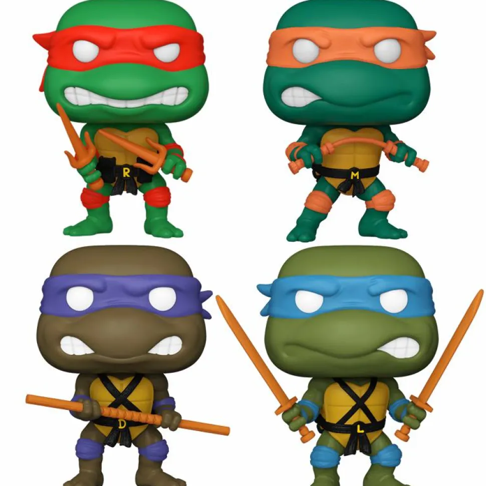 Teenage Mutant Ninja Turtles - Ninjutsu Training Pop! Vinyl Bundle (Set of 4)