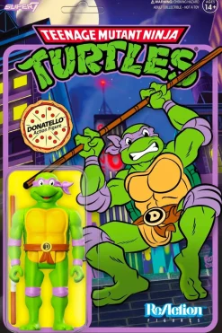 Teenage Mutant Ninja Turtles (1987) - Donatello (Toon) ReAction 3.75" Action Figure