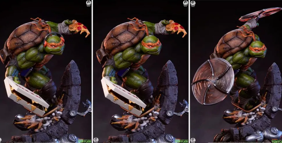 Teenage Mutant Ninja Turtles - Michelangelo Legends Deluxe 1/3 Scale Statue