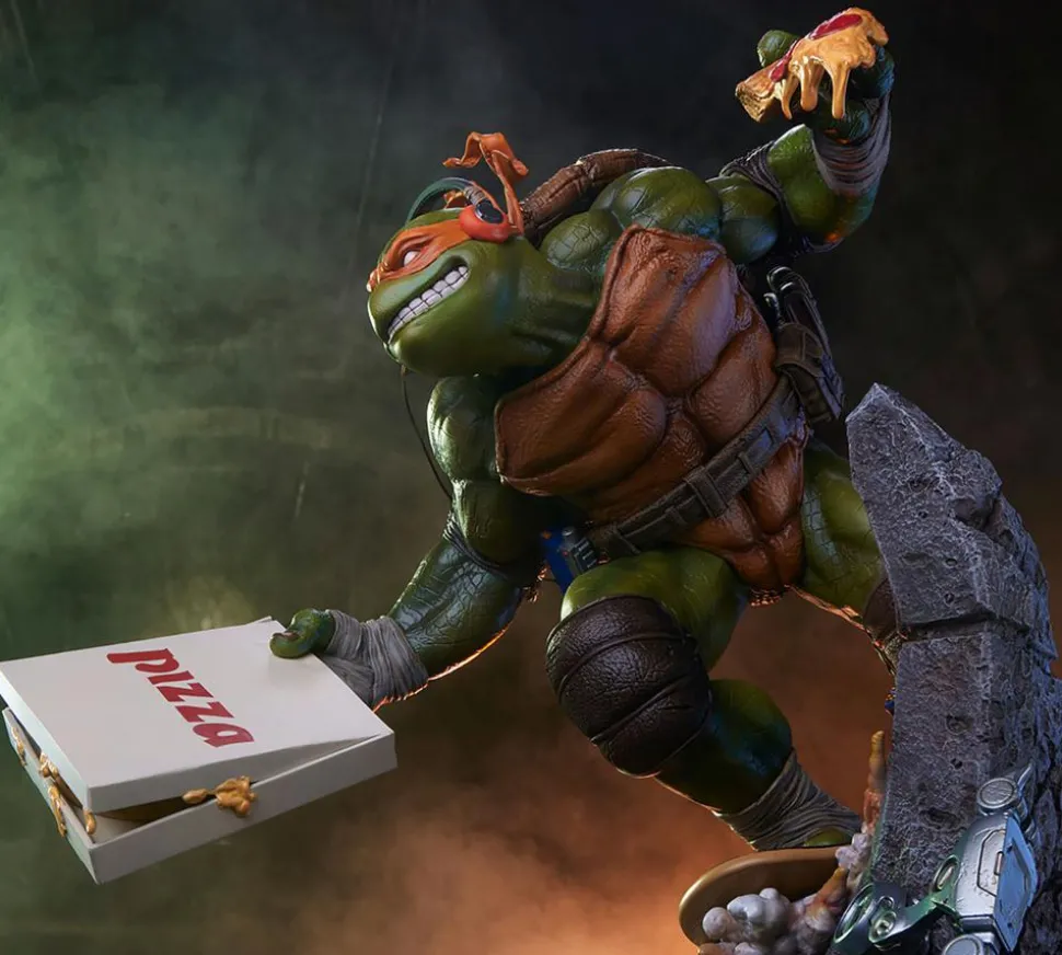 Teenage Mutant Ninja Turtles - Michelangelo Legends Deluxe 1/3 Scale Statue