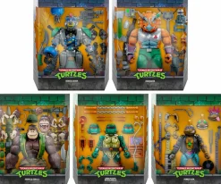 Teenage Mutant Ninja Turtles (1987) - Wave 7 Ultimates! 7” Scale Action Figure Assortment (Set of 5)