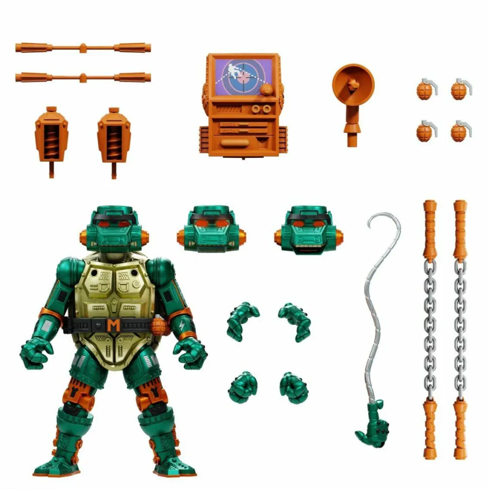 Teenage Mutant Ninja Turtles (1987) - Wave 7 Ultimates! 7” Scale Action Figure Assortment (Set of 5)