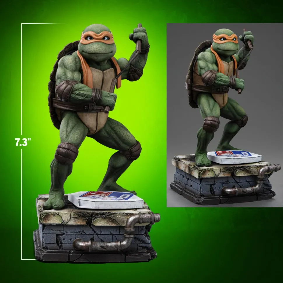 Teenage Mutant Ninja Turtles (1990) - Michelangelo 1/10th Scale Statue