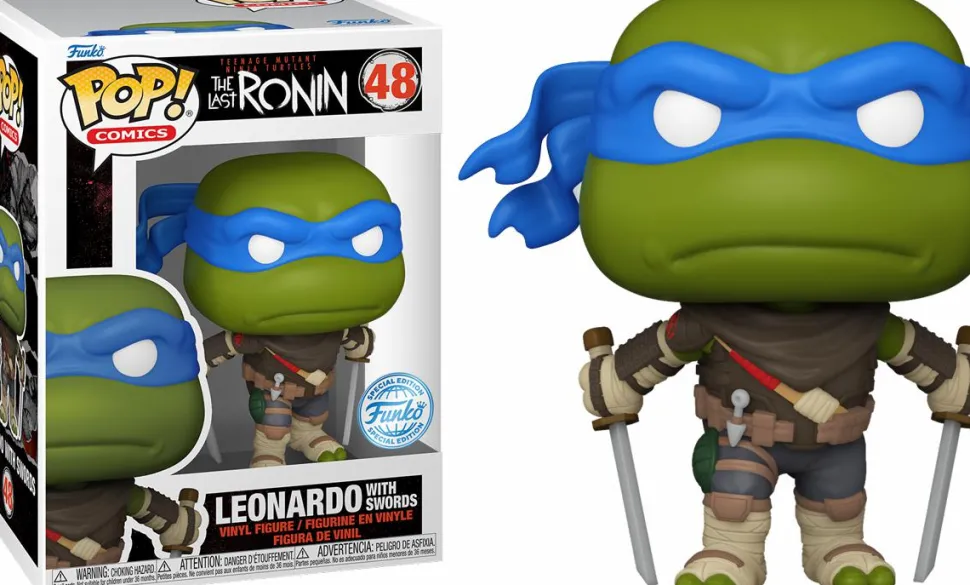 Teenage Mutant Ninja Turtles: The Last Ronin - Leonardo with Sword Pop! Vinyl Figure