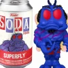 Teenage Mutant Ninja Turtles: Mutant Mayhem - Superfly Vinyl SODA Figure in Collector Can