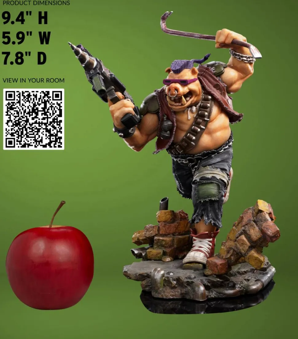 Teenage Mutant Ninja Turtles - Bebop 1/10th Scale Statue