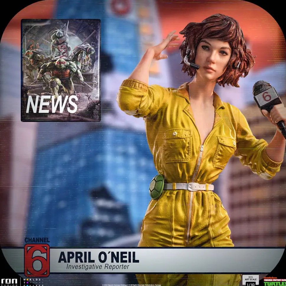 Teenage Mutant Ninja Turtles - April O’Neil 1/10th Scale Statue