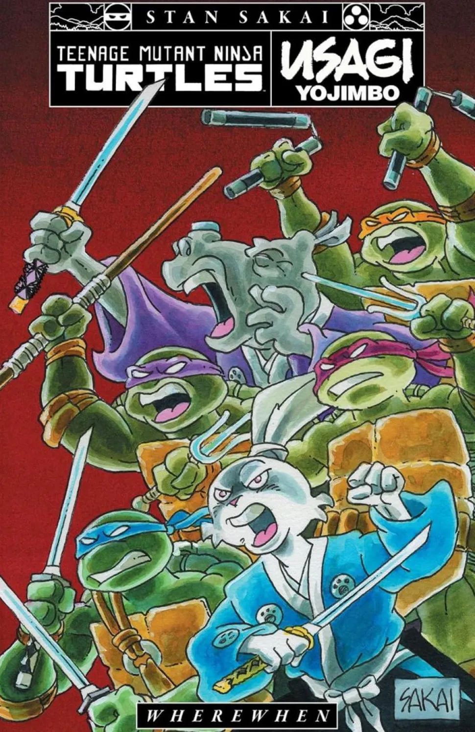 Teenage Mutant Ninja Turtles/Usagi Yojimbo - WhereWhen Trade Paperback Book