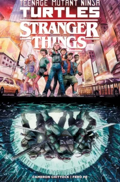 Teenage Mutant Ninja Turtles x Strangers Things - Trade Paperback Book