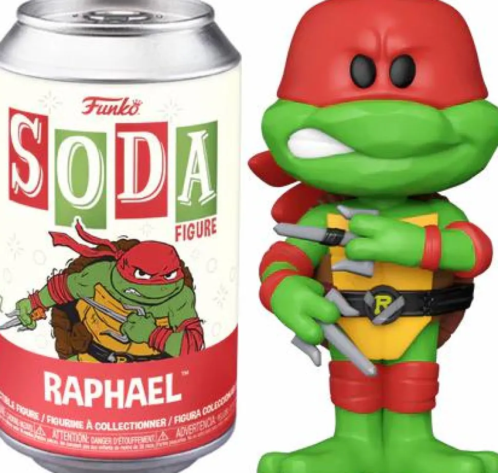 Teenage Mutant Ninja Turtles: Mutant Mayhem - Raphael Vinyl SODA Figure in Collector Can